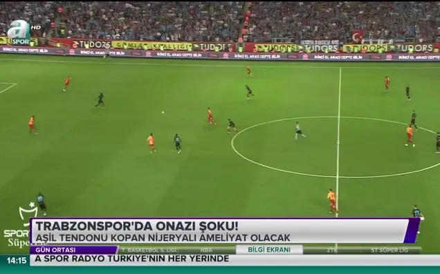 Trabzonspor'da Onazi şoku!