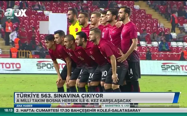 Türkiye 563. sınavına çıkıyor