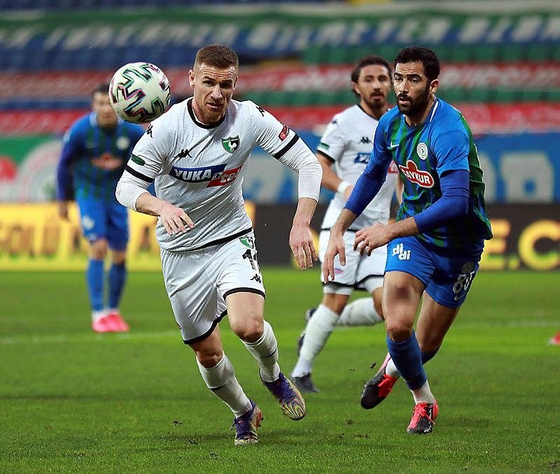 Çaykur Rizespor 1-1 Denizlispor MAÇ SONUCU-ÖZET