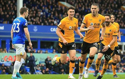 Everton 0-1 Wolverhampton MAÇ SONUCU-ÖZET | Wolves deplasmanda galip!