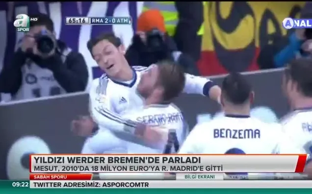 Mesut Özil Almanya'da iz bıraktı