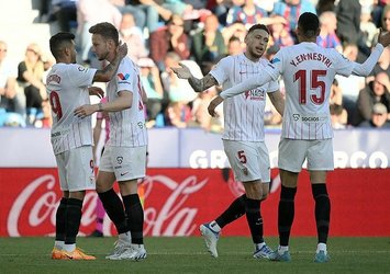 5 gollü maçta kazanan Sevilla!