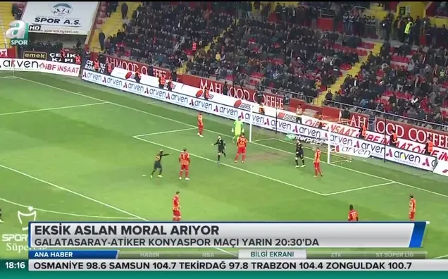 Eksik Aslan moral arıyor