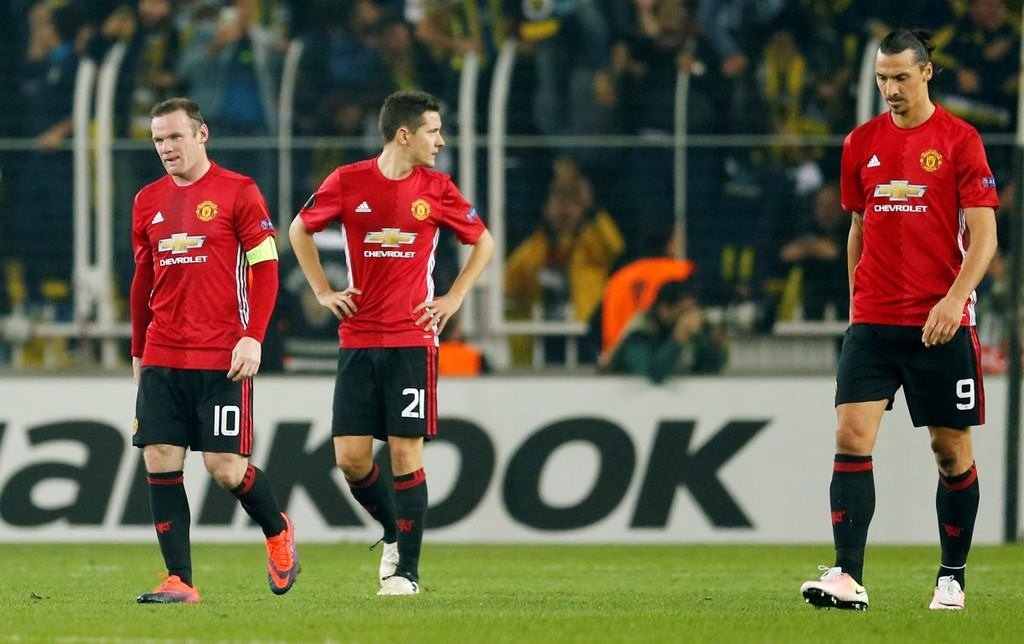 Fenerbahçe - Manchester United maçından kareler
