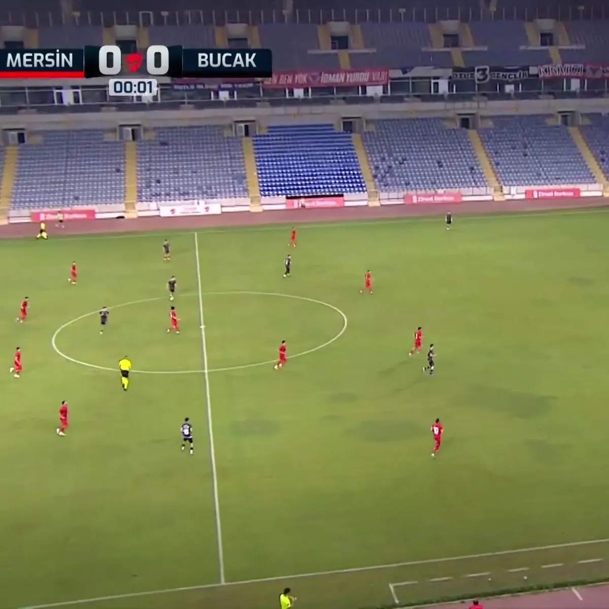 Yeni Mersin İdmanyurdu Spor 5-1 Bucak Belediye Oğuzhanspor (MAÇ SONUCU-ÖZET)