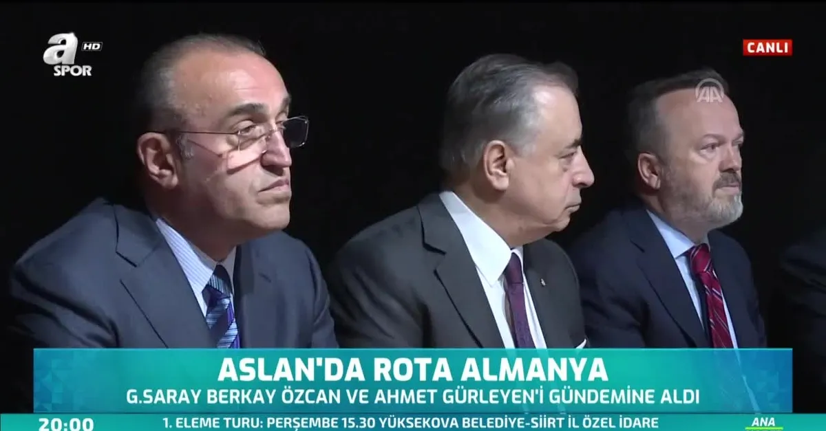 Galatasaray'da rota Almanya