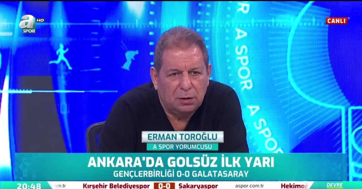 Erman Toroğlu'ndan kırmızı kart yorumu