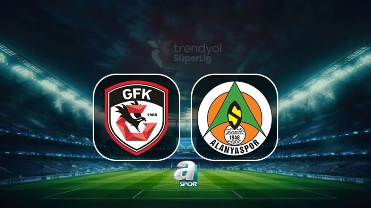 Fk Gaziantep FK-Corendon Alanyaspor maçı | CANLI (Trendyol Süper Lig) - ASpor