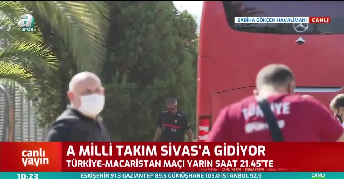 A Milli Takım Sivas'a gitti