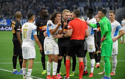 Son dakika spor haberi: Marsilya Galatasaray maçında penaltı VAR’dan döndü!