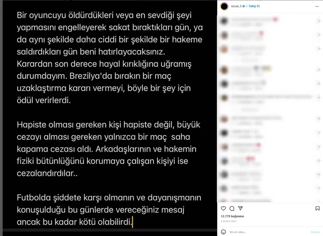 BEŞİKTAŞ HABERLERİ - Josef de Souza'dan kırmızı kart tepkisi! - 1