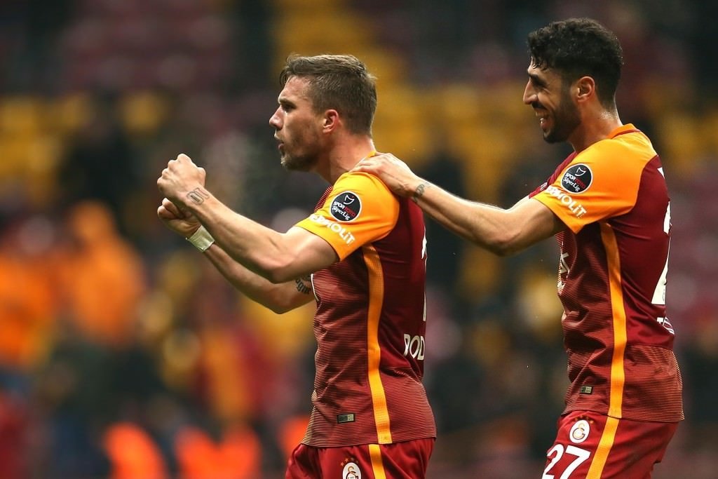 Galatasaray-Gençlerbirliği karşılaşmasından kareler