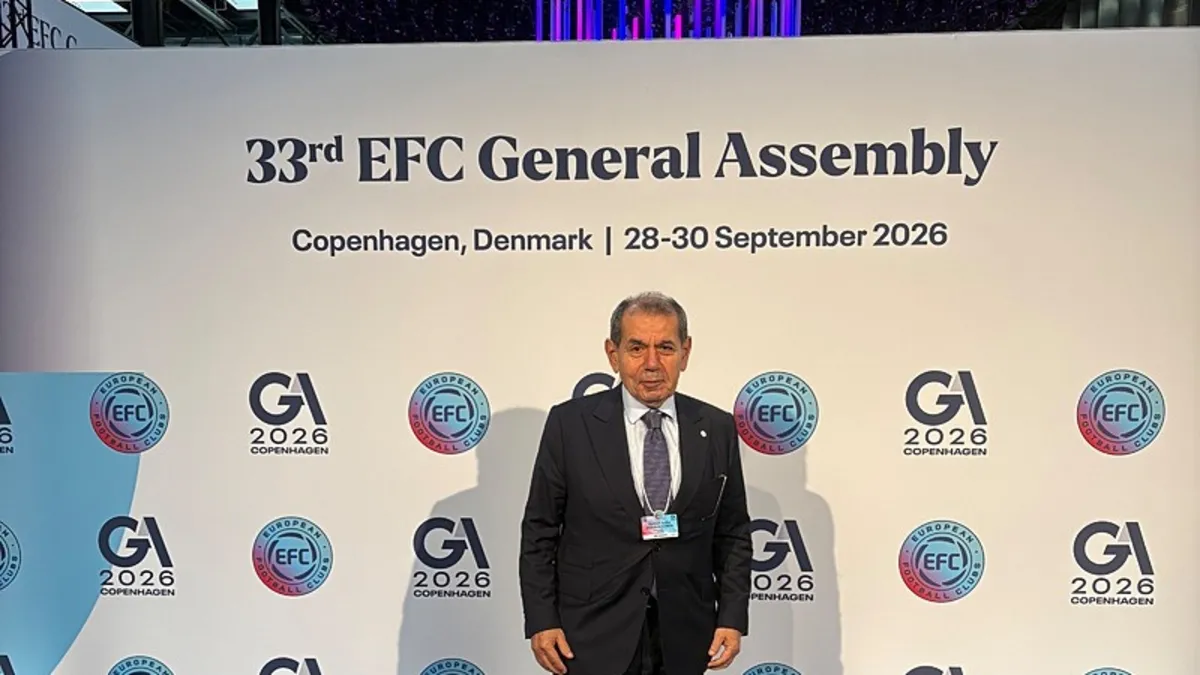 Dursun Özbek, EFC yönetim kuruluna seçildi