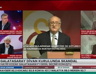 Galatasaray Divan Kurulu'nda skandal