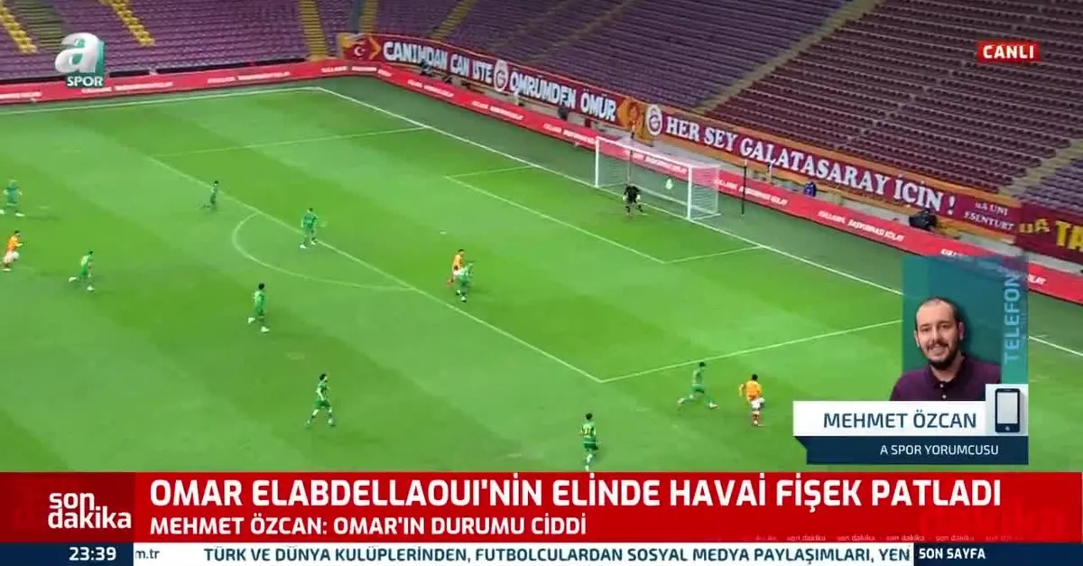 Mehmet Özcan: Omar'ın durumu ciddi