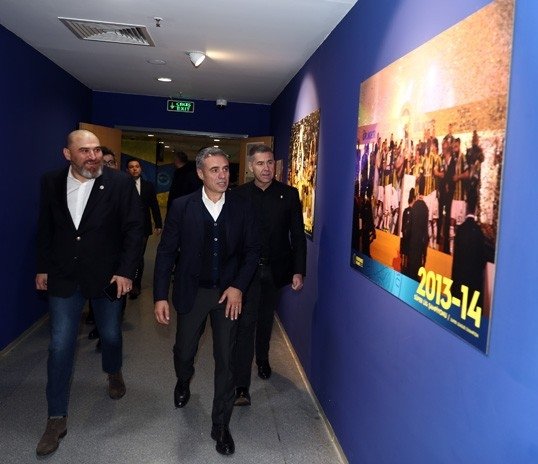 Ersun Yanal sahaya böyle çıktı! İşte ilk görüntüler...