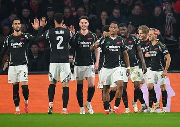 Arsenal PSV'ye patladı! Çeyrek final kapısını sonuna kadar açtı