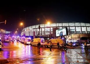 Vodafone Arena yakınında patlama