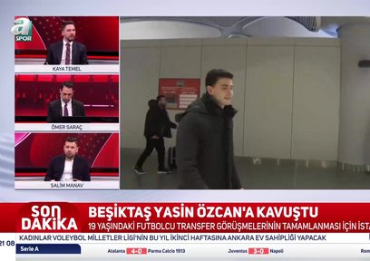 Beşiktaş Yasin Özcan'a kavuştu