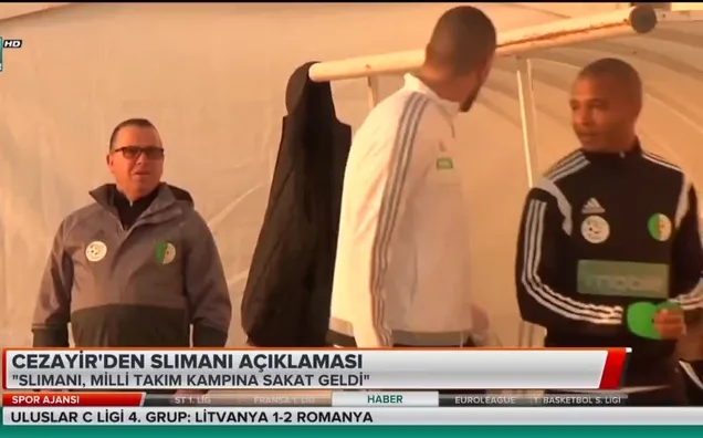 Cezayir'den Slimani açıklaması