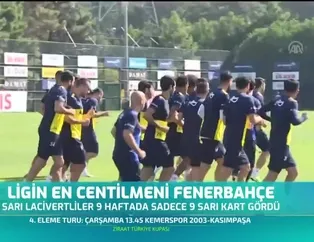 Ligin en centilmeni Fenerbahçe