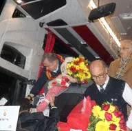 Galatasaraya Hatayda coşkulu karşılama