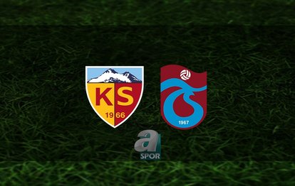 CANLI İZLE 📺 | Kayserispor - Trabzonspor maçı ne zaman, saat kaçta ve hangi kanalda?