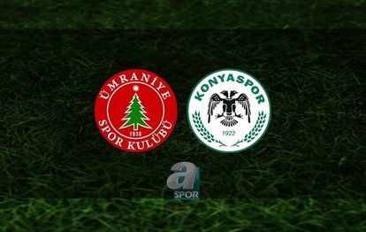 Ümraniyespor - Konyaspor CANLI İZLE Ümraniyespor - Konyaspor canlı anlatım