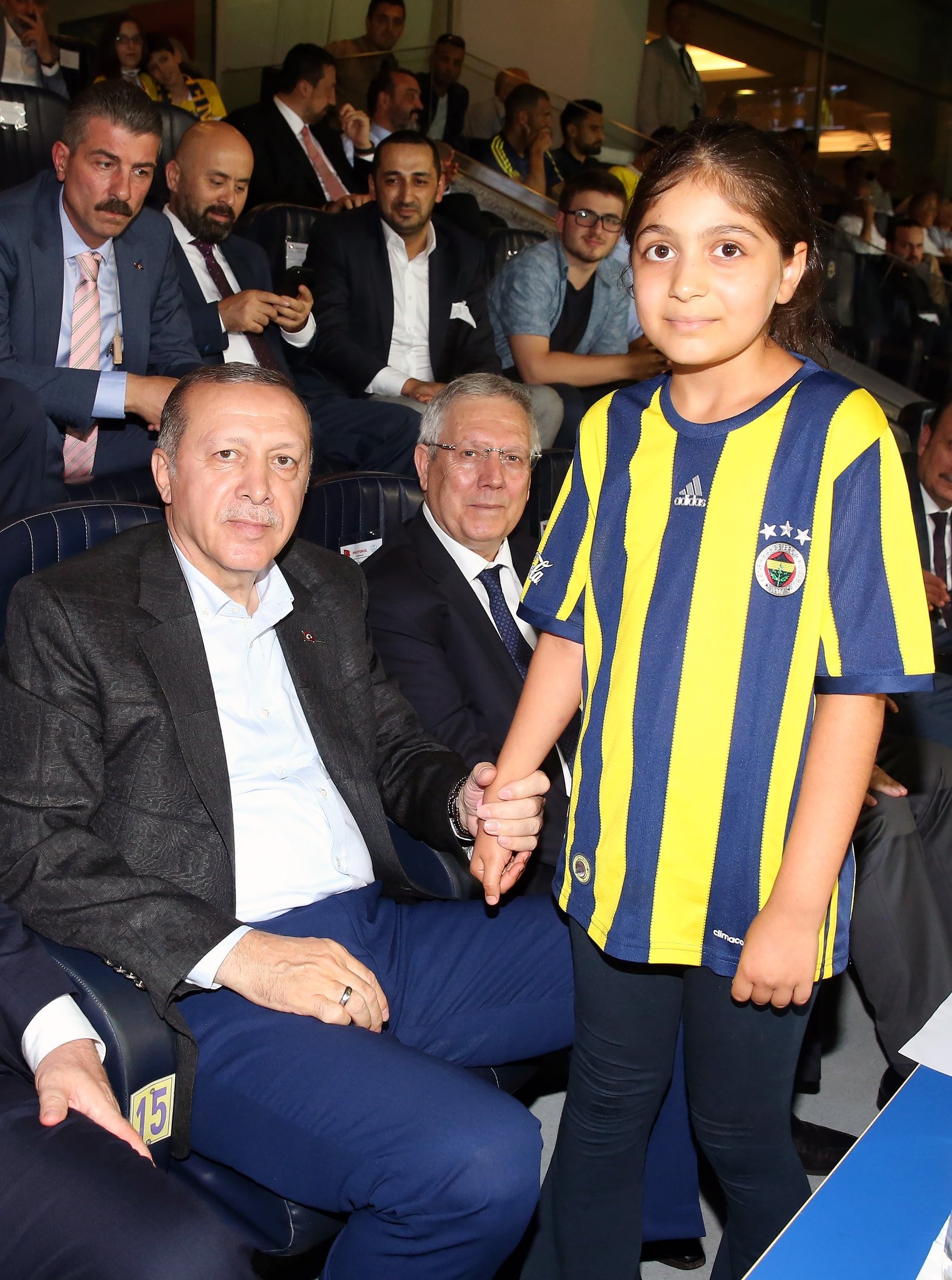 Cumhurbaşkanı Erdoğan Fenerbahçe maçında