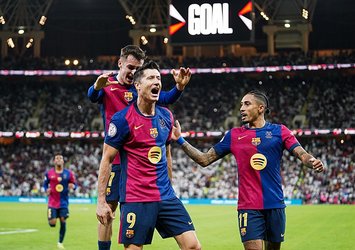 Barça Real'i dağıttı Süper Kupa'yı aldı!