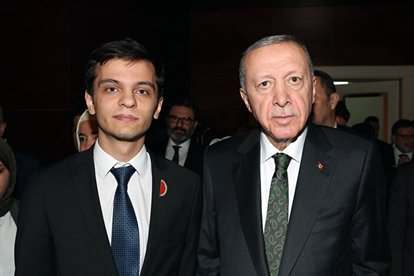 Başkan Erdoğan Necmettin Erbakan Akyüz ile görüştü