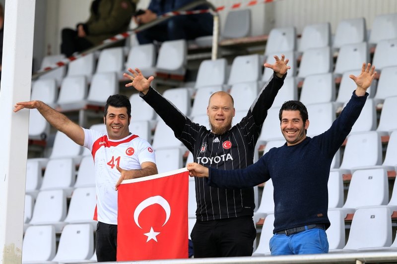 B36 Torshavn - Beşiktaş maçından kareler