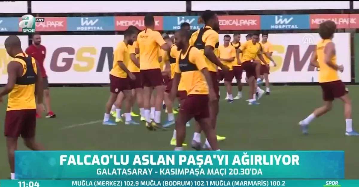 Falcao'lu Aslan Paşa'yı ağırlıyor