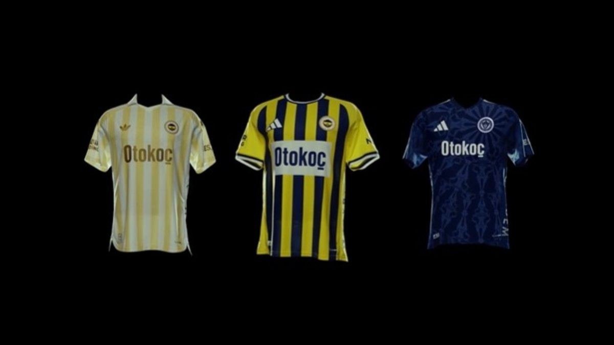 İşte Fenerbahçe'nin yeni sezon formaları!