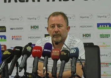 Sergen Yalçın: Kaybettiğimiz için üzgünüz