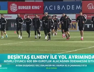 Beşiktaş Elneny ile yol ayrımında