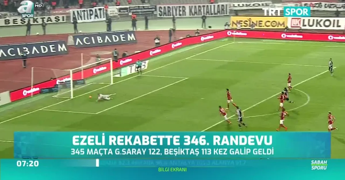 Ezeli rekabette 346. randevu