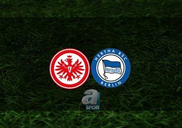 Eintracht Frankfurt - Hertha Berlin maçı hangi kanalda?