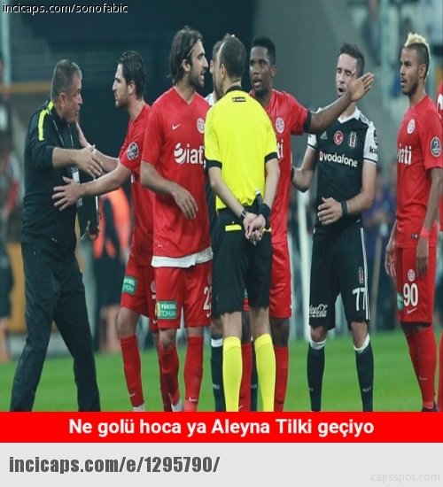 Beşiktaş - Antalyaspor capsleri