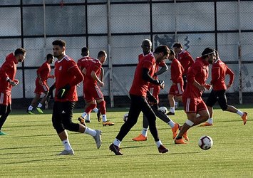 Sivasspor, Bursaspor hazırlıklarını sürdürdü