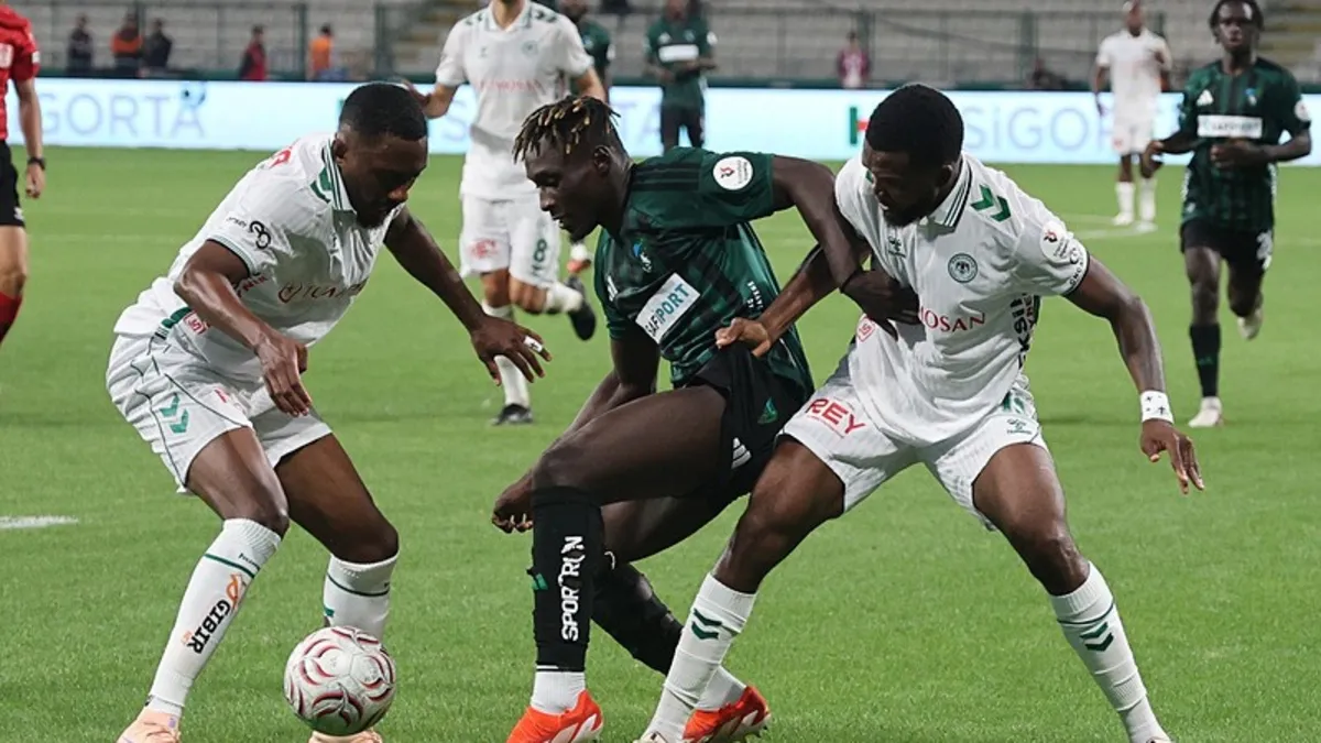Kocaelispor deplasmanda TÜMOSAN Konyaspor'u mağlup etti!