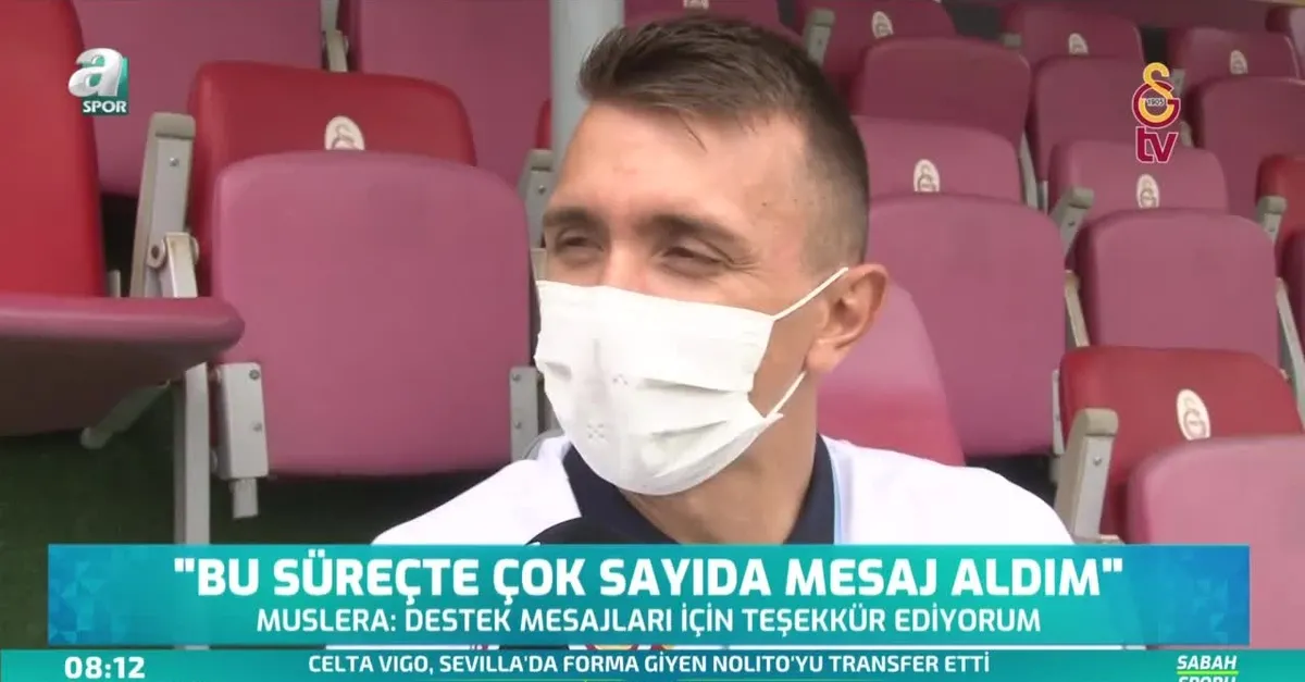 Muslera: Bu süreçte çok sayıda mesaj aldım