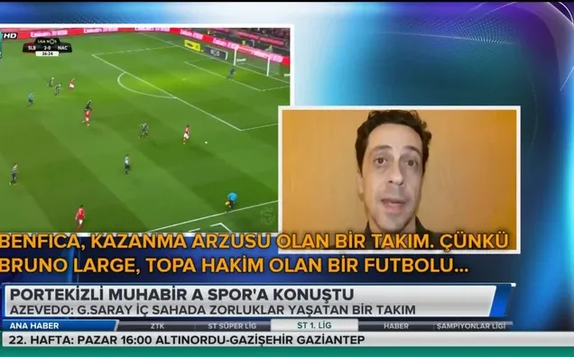 Portekizli muhabirden Galatasaray yorumu