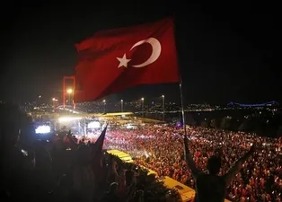 Spor camiasından 15 Temmuz mesajları