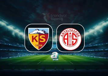 Kayserispor-Antalyaspor maçı bilgileri