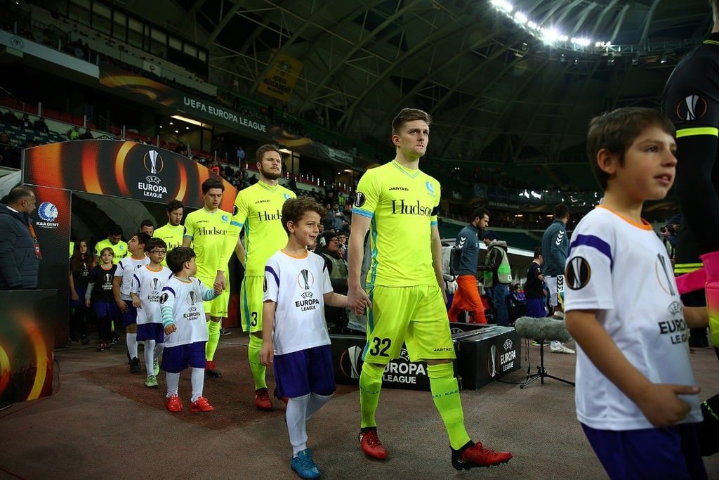 Konyaspor - Gent maçından kareler