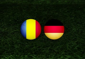 Romanya - Almanya maçı saat kaçta, hangi kanalda?