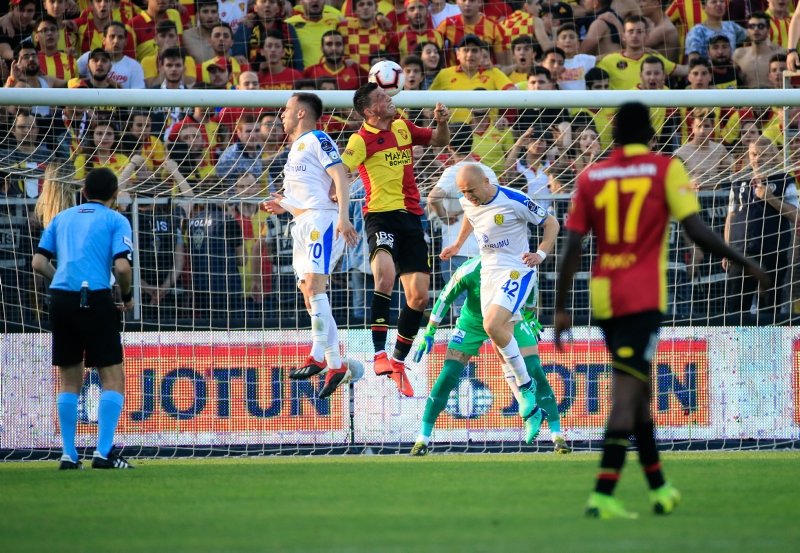 Göztepe - Ankaragücü maçından kareler