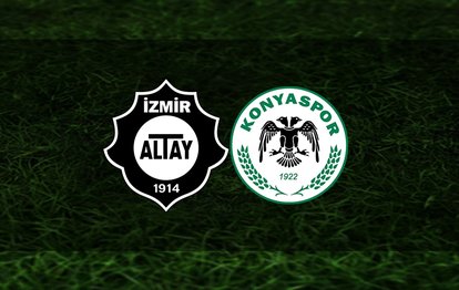 Altay - Konyaspor maçı canlı anlatım Altay - Konyaspor maçı canlı izle