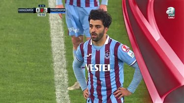 GOL | VavaCars Fatih Karagümrük 0-3 Trabzonspor